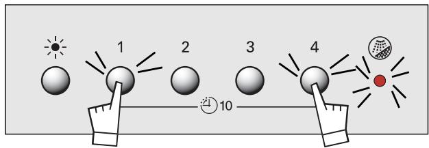 DE DIETRICH DHD449WE1 - Abluftbetrieb - 1