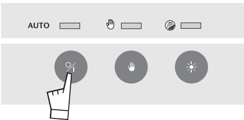 DE DIETRICH DHD556ZE1 - STOPZETTEN VAN DE AFZUIG-KAP STAND "OFF" - 1