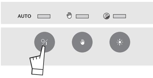 DE DIETRICH DHD556ZE1 - ARRET DE LA HOTTE POSITION "OFF" - 1