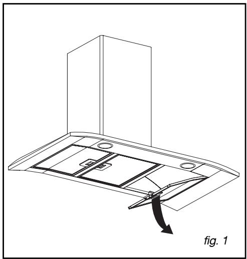 DE DIETRICH DHD556ZE1 - - Demontage du filtré cassette (fig. 1) - 1
