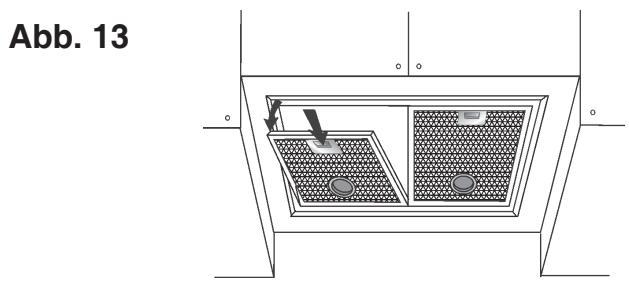 DE DIETRICH DHG560XP1 - - Wartung des Fettfilters - 1