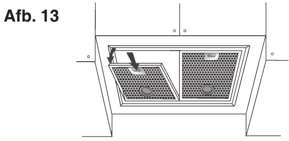 DE DIETRICH DHG560XP1 - -Het onderhoud van de anti-vetfilters: - 1