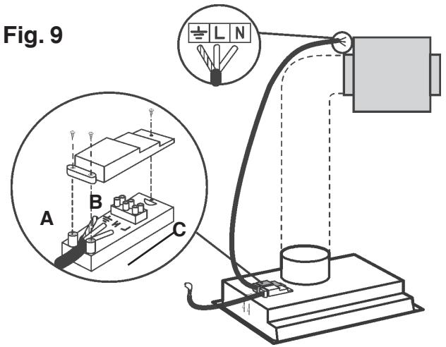 DE DIETRICH DHG576XP1 - INSTALLATION EN VERSION EVACUATION ET AVEC MOTEUR EXTERNE - 2