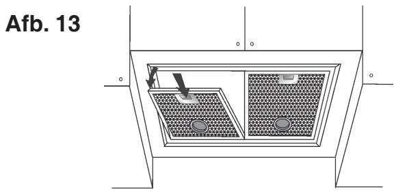 DE DIETRICH DHG576XP1 - -Het onderhoud van de anti-vetfilters: - 1