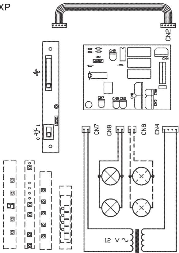DE DIETRICH DHG576XP1 - SCHEMA ÉLECTRIQUE - WIRING DIAGRAM - ELEKTRISCHER SCHALTPLAN SCHEMA ELETTRICO - ESQUEMA ÉLECTRICO - ESQUEMA ÉLECTRICO ELEKTRISCH SCHEMA - 1