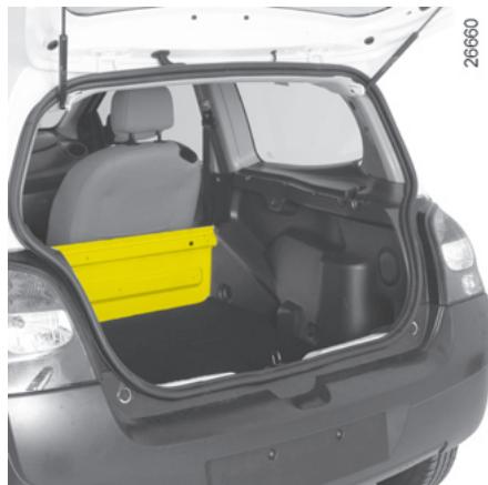 RENAULT NOUVELLE TWINGO GT TCE - Cache-bagages : versions société - 3