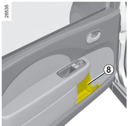 RENAULT TWINGO II - RANGEMENTS/AMÉNAGEMENTS DE L'HABITACLE (suite) - 1