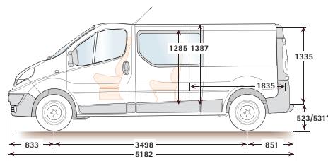 RENAULT TRAFIC - CABINE APPROFONDIE - 8