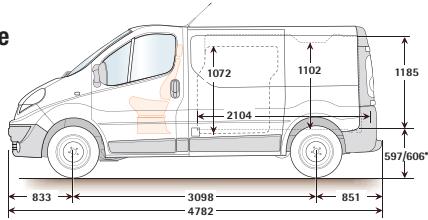 RENAULT TRAFIC - MODULES DE RANGEMENTS ARRIÈRE - 1