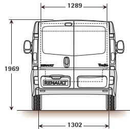 RENAULT TRAFIC - MODULES DE RANGEMENTS ARRIÈRE - 5