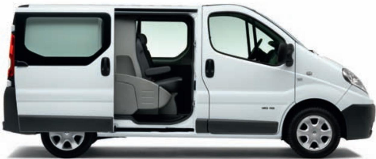 RENAULT TRAFIC - CABINE APPROFONDIE - 1