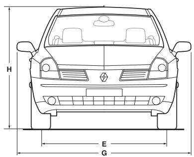 RENAULT VEL SATIS - DIMENSIONS - 3