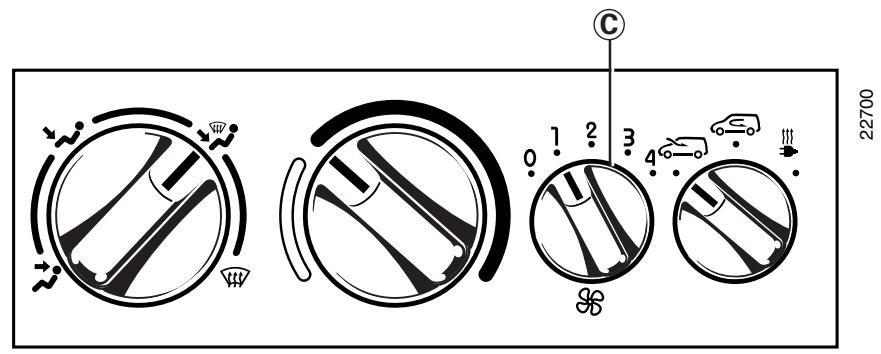 RENAULT KANGOO II PHASE I ELECTRIQUE - Répartition de l'air dans l'habitacle - 4