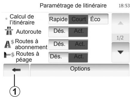 RENAULT MEDIA-NAV - Appui long : - 1