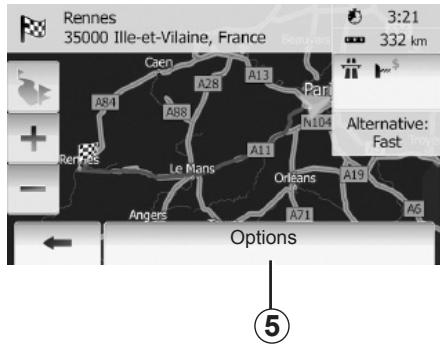 RENAULT MEDIA-NAV - Aperçu de l'itinétaire - 1