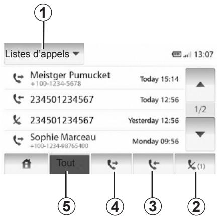 RENAULT MEDIA-NAV - ÉMETTRE UN APPEL - 1
