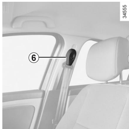 RENAULT FLUENCE ZE 2012 - Témoin d'alerte de non-port des ceintures avant - 1