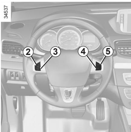 RENAULT FLUENCE ZE 2012 - Régulateur-limiteur de vitesse : fonction régulateur (2/4) - 2