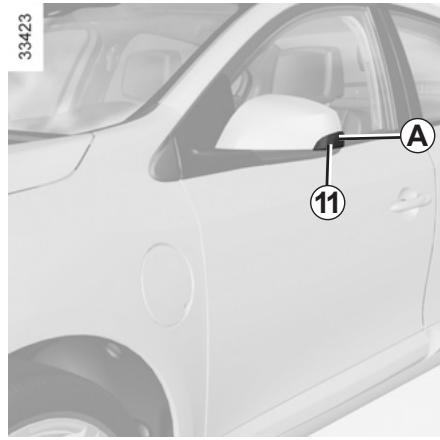 RENAULT FLUENCE ZE 2012 - Éclaireurs plaque d'immatriculation 10 - 1