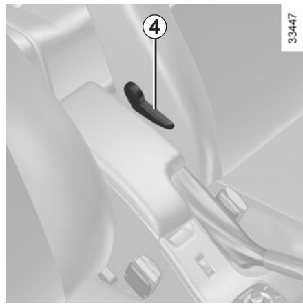 RENAULT FLUENCE ZE 2012 - Pour incliner le dossier - 1