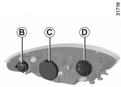 RENAULT FLUENCE ZE 2012 - Projecteurs avant : remplacement des lampes (2/2) - 1