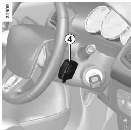 RENAULT FLUENCE ZE 2012 - Commande intégrée de téléphone mains libres - 3
