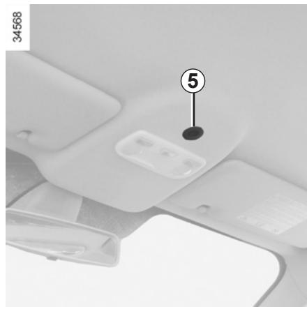RENAULT FLUENCE ZE 2012 - Commande intégrée de téléphone mains libres - 2