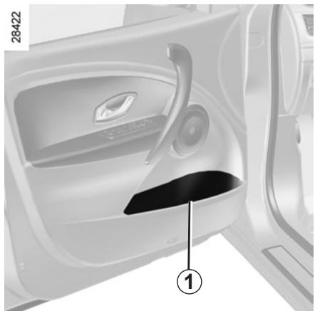RENAULT FLUENCE ZE 2012 - RANGEMENTS, AMÉNAGEMENTS HABITACLE (1/3) - 1