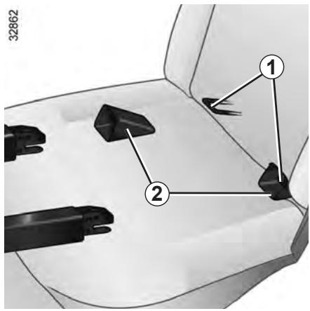 RENAULT KOLEOS 2012 - Sécurité enfants : choix de la fixation du siège enfant (2/2) - 1