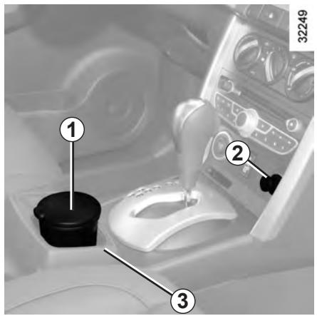 RENAULT KOLEOS 2012 - Rangements sous le tapis de coffre à bagages. - 3