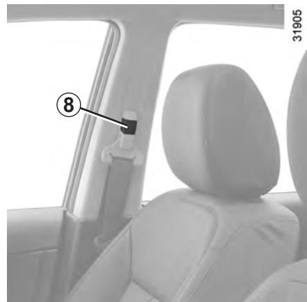 RENAULT KOLEOS 2012 - Témoin d'alerte de non-port de la ceinture passager - 1