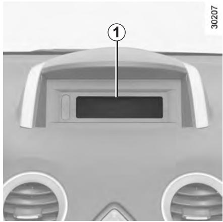 RENAULT KOLEOS 2012 - HEURE Et temperature extériéture - 1