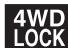 RENAULT KOLEOS 2012 - Mode « 4WD lock - 1