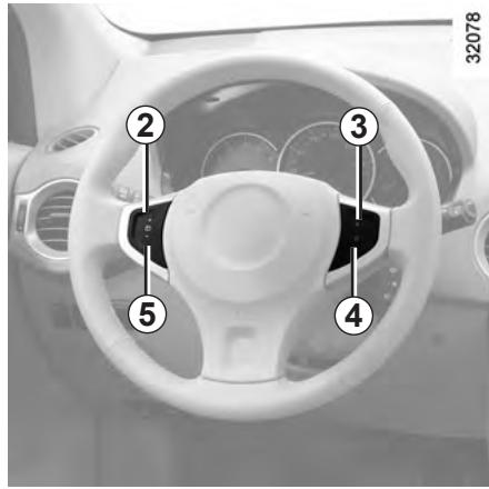 RENAULT KOLEOS 2012 - Régulateur, limiteur de vitesse : fonction régulateur (1/4) - 4