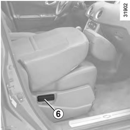 RENAULT KOLEOS 2012 - Pour incliner le dossier - 2