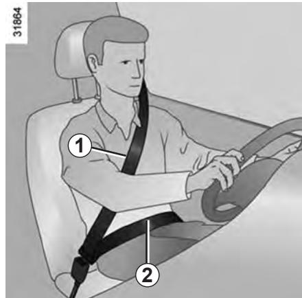 RENAULT KOLEOS 2012 - Réglage de la position de conduite - 1