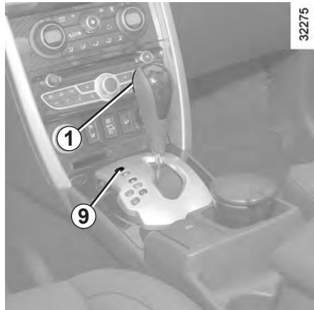 RENAULT KOLEOS 2012 - Particularités des véhicules équipés d'une boîte de vitesses à variation continue : - 1