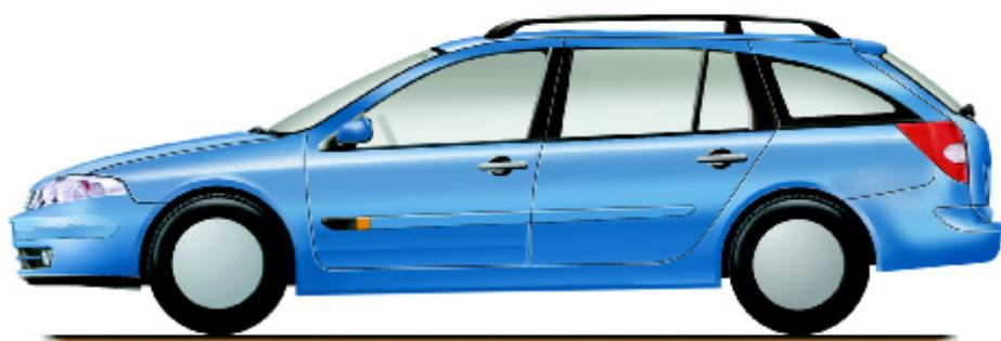 RENAULT LAGUNA 2 - Plaques d'identification - 7