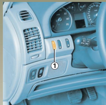 RENAULT LAGUNA 2 - Régulateur-limiteur de vitesse : fonction régulateur - 1