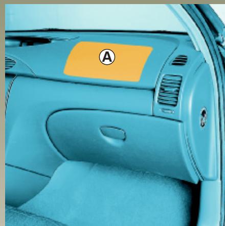 RENAULT LAGUNA 2 - MOYENS De retenue complementairs à la ceinture avant (suite) - 1