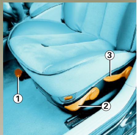 RENAULT LAGUNA 2 - Position de rangement des appuis-têtes arrêté - 3