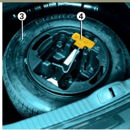 RENAULT LAGUNA 2 - Roue de secours 3 - 1