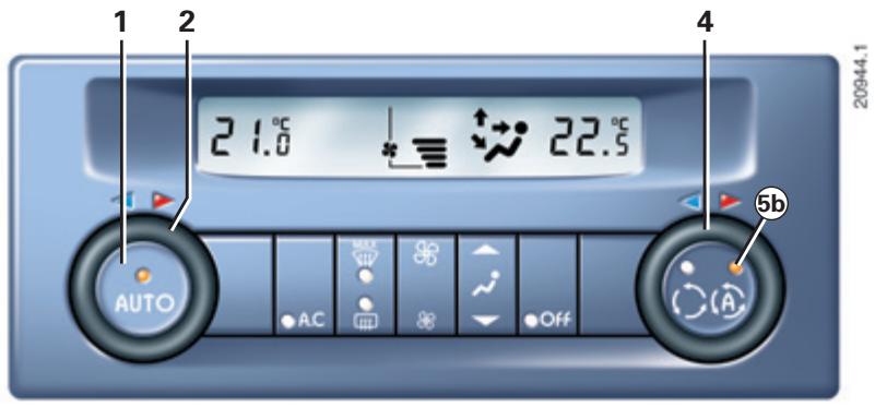 RENAULT LAGUNA 2 - Les commandes - 1