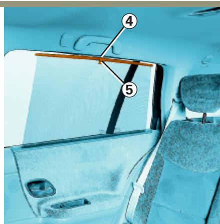 RENAULT LAGUNA 2 - Miroirs de courtoisie éclairants - 1