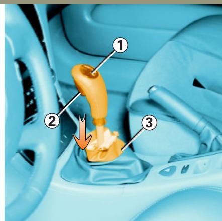 RENAULT LAGUNA 2 - Remorquage d'un véhicule à boîte automatique : particularités - 1