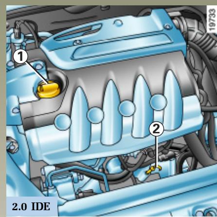 RENAULT LAGUNA 2 - Niveau huilmoteur (suite) - 1