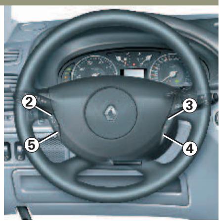 RENAULT LAGUNA 2 - Allumage des yeux de détresse - 3