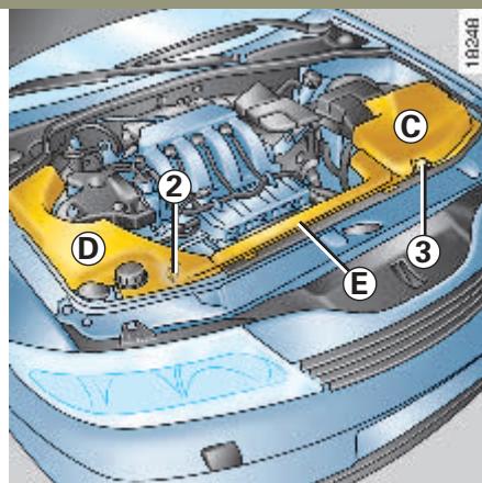 RENAULT LAGUNA 2 - Véhicule avec l'enjoliveur b - 1