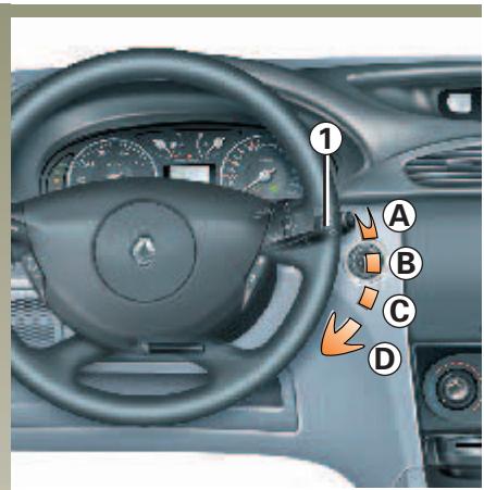 RENAULT LAGUNA 2 - Réglage électrique de la hauteur des faisceaux - 2