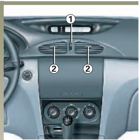 RENAULT LAGUNA 2 - Aérateurs (sorties d'air) - 2